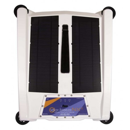 Robot Solaire Intelligent Écumoire de Piscine Solar Breeze NX2 Invention Concepts