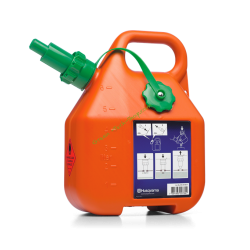 Bidon d'essence avec bec verseur anti-refoulement 6 litres HUSQVARNA 505698001