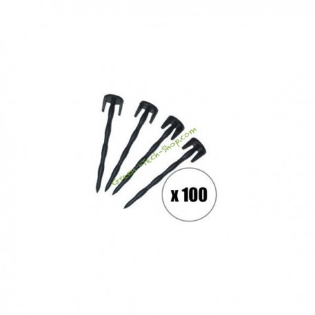 Lot de 100 piquets de fixation pour câble périmétrique AMBROGIO ZUCCHETTI 200A00100A