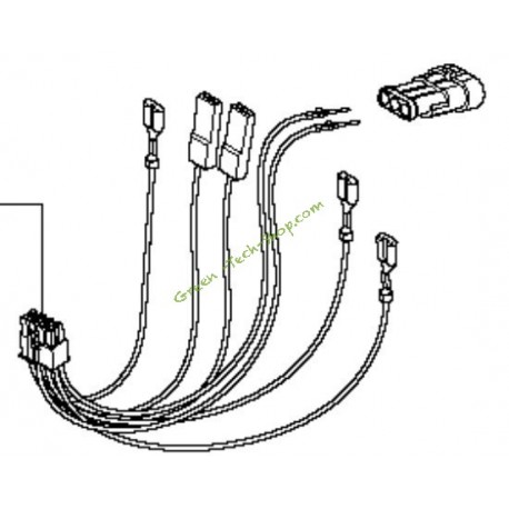 Faisceau de station de charge pour robot séries 400-500-AWD HUSQVARNA 588478903