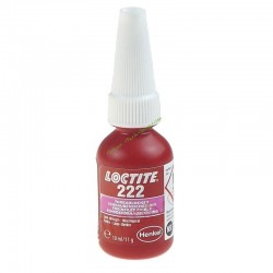 Frein filet FAIBLE 10ml LOCTITE 222 267358